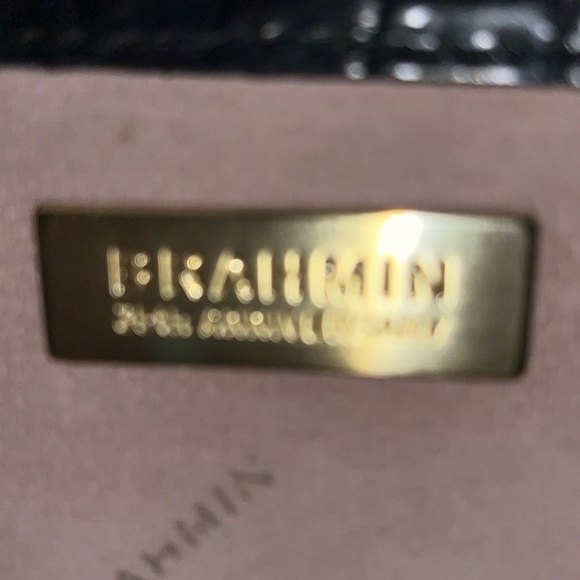 Brahmin Crocodile Black shoulder purse/Crossbody.  Beautiful condition - Picture 9 of 9